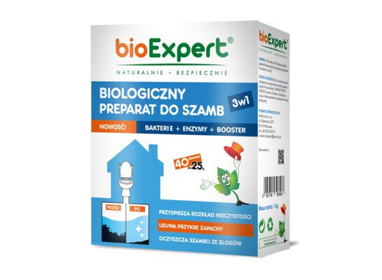 Biologiczny preparat do szamb 3w1 1 kg bioExpert