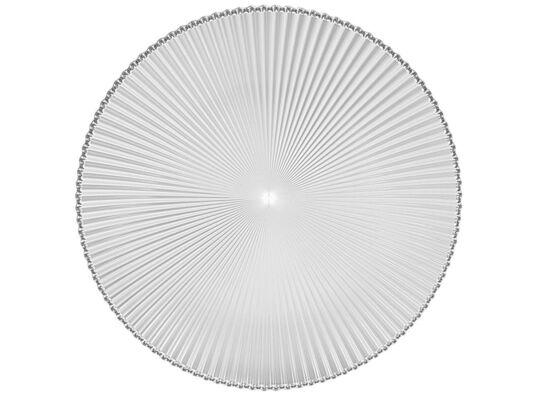 Talerz szklany Rimini płytki 25,4 cm transparentny