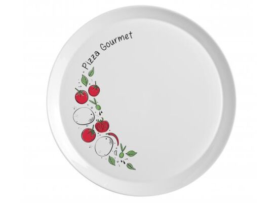 Talerz do pizzy Ronda Pomodor 33 cm biały Borm