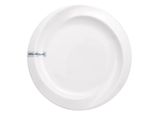 Talerz Oslo płytki 25 cm biały