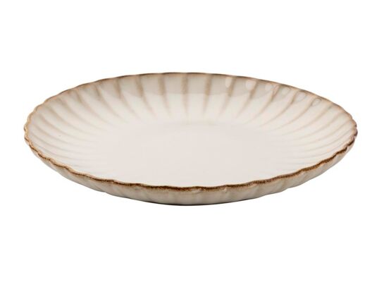 Talerz płytki Atlantica 26 cm beżowy