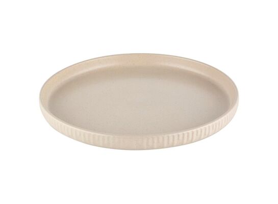 Talerz deserowy Gredis Ecru 20 cm kremowy