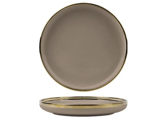 Talerz płytki Berlotti 25 cm brązowy