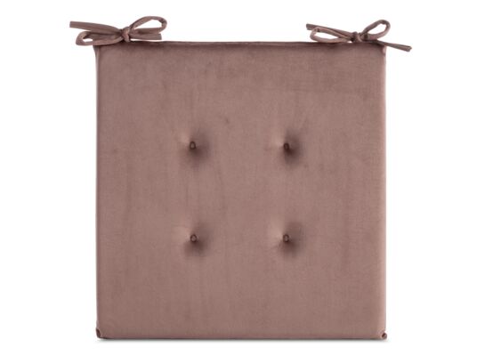 Poduszka na siedzisko Gaja 40 x 40 x 3 cm pudrowy róż