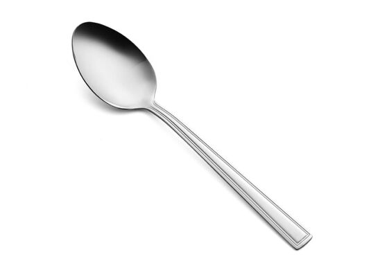Łyżka stołowa Bari 6 sztuk srebrny