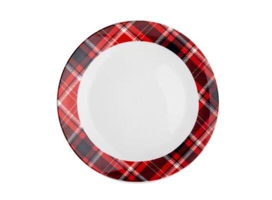 Talerz deserowy Christmas 20 cm wielokolorowy