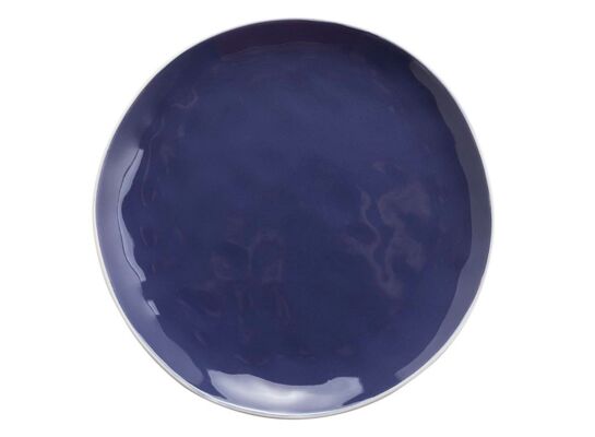 Talerz płytki Arancini Purple 27 cm granatowy