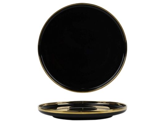 Talerz płytki Berlotti 25 cm czarny