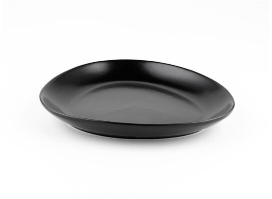 Talerz deserowy Gaja Black 21,5 cm czarny