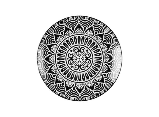 Talerz deserowy Astec 20 cm wielokolorowy