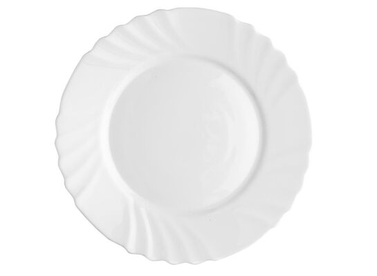 Talerz płytki Asti 25 cm biały