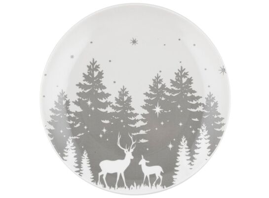 Talerz deserowy Alaska 20 cm granatowy