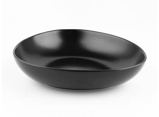 Talerz głęboki Gaja Black 23 cm czarny