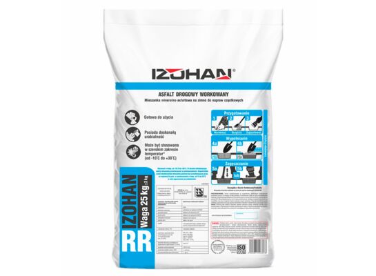 Izohan RR 25 kg asfalt workowany