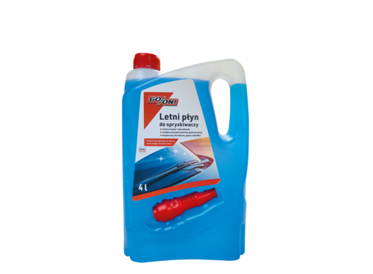 Letni płyn do spryskiwaczy 4 l z lejkiem GO/ON!