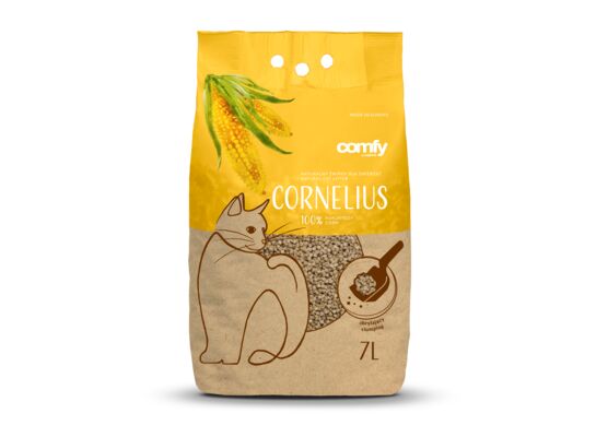 Żwirek kukurydziany Cornelius Natural 7 l Comfy