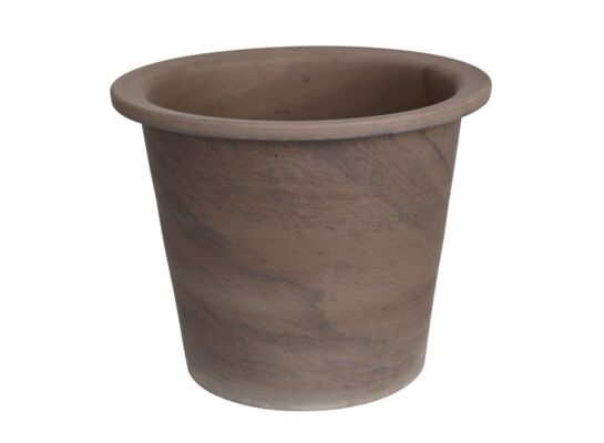Donica terakota Vento bazalt 32 cm ciemnobrązowy