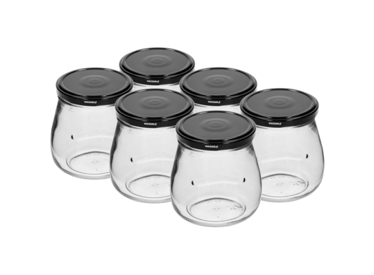 Słoik 500 ml odwrócona amfora z zakrętką fi 82/6