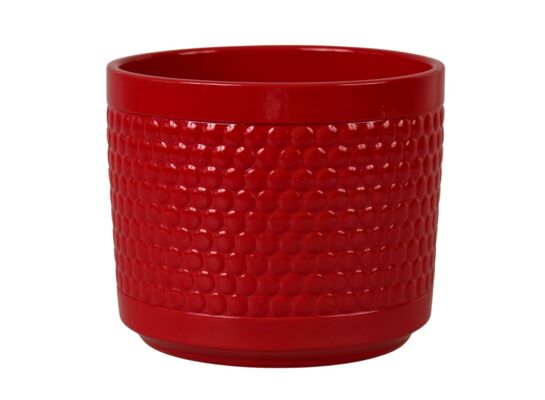 Osłonka cylinder 12 cm czerwony