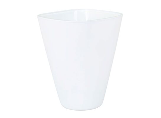 Osłonka szklana Amaranta 14,5 cm matowy biały