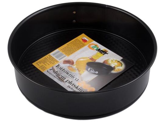 Tortownica nierdzewna 30 cm czarny Inmet