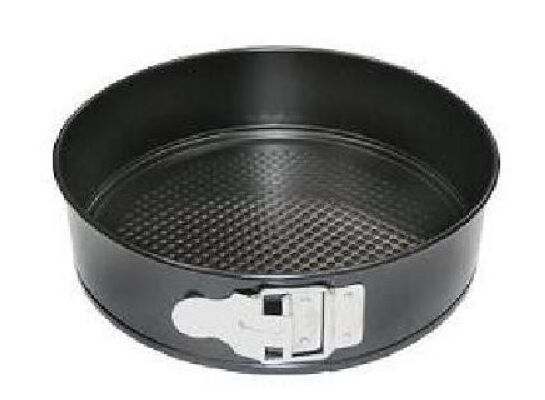 Tortownica nierdzewna 24 cm czarny Spinwar