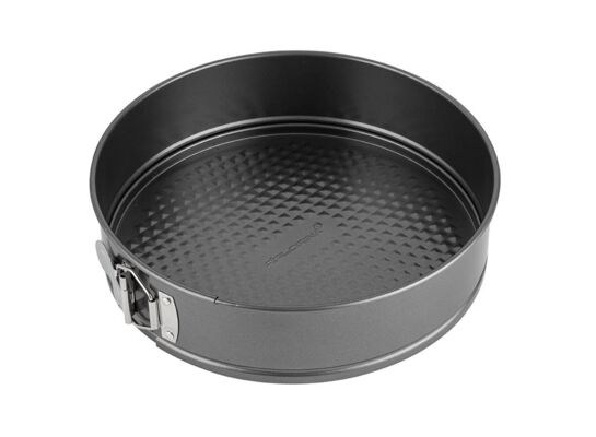 Tortownica nierdzewna Likoris New 24 cm szary