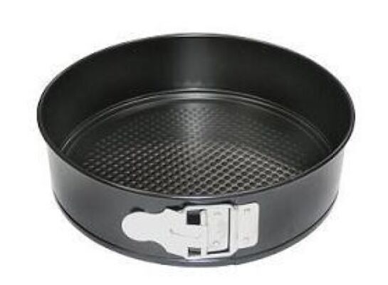 Tortownica nierdzewna 28 cm czarny Spinwar