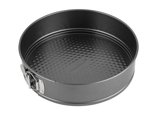 Tortownica nierdzewna Likoris New 26 cm szary