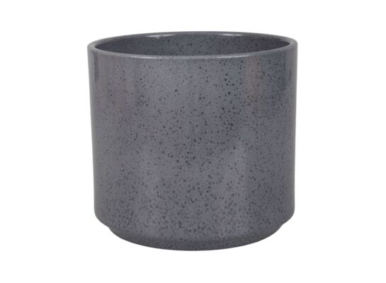 Osłonka cylinder 14 cm kamienny szary