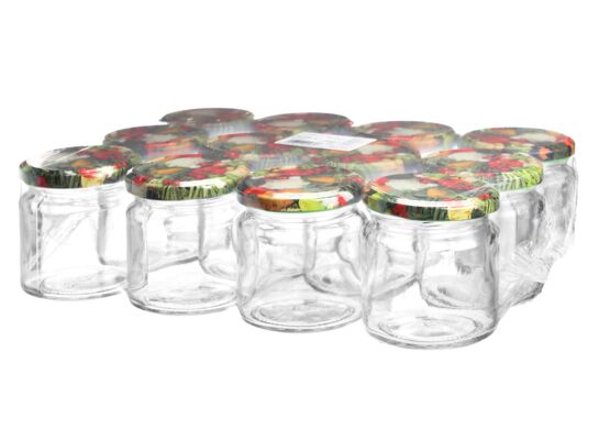 Słoik z metalową zakrętką 200 ml 7 x 7,6 cm