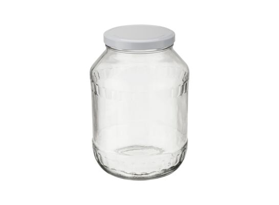 Słoik z metalową zakrętką 2,5 l 15 x 22 cm