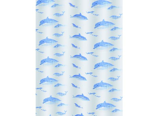 Zasłonka peva dolphin błękitna