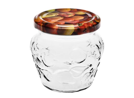 Słoik z metalową zakrętką 215 ml 7 x 7,6 cm