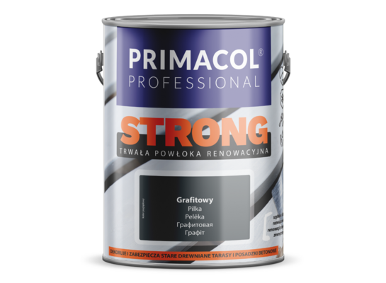 Powłoka renowacyjna na drewno i beton STRONG 2,5 l grafitowy