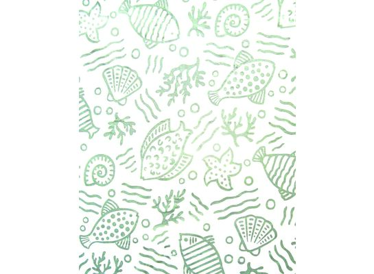 Zasłonka z kółeczkami basic sea szara