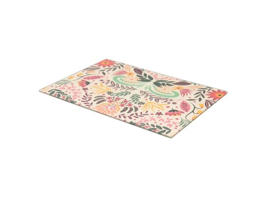 Deska do krojenia szklana 25 x 35 cm Clara wielokolorowy