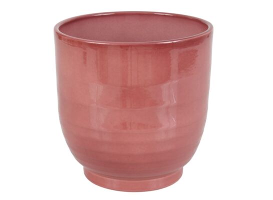 Osłonka ceramiczna 14 cm Merlot Lazur czerwony