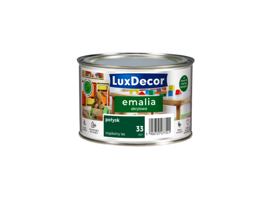 Emalia akrylowa Tropikalny las 0,4 l połysk LuxDecor