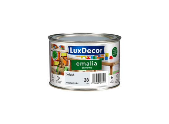 Emalia akrylowa Wesoła Alpaka 0,4 l połysk LuxDecor