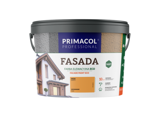 Farba Fasada Eco brzoskwiniowy 2,7 l Primacol Professional