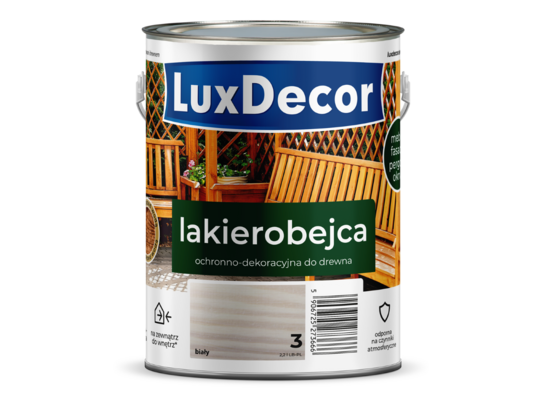 Lakierobejca biały 2,2 l Luxdecor