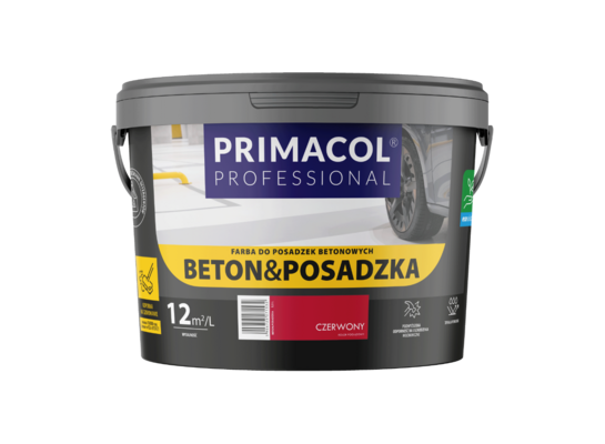 Farba Beton Posadzka czerwony 2,2 l Primacol Professional