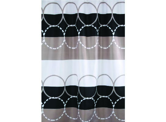 Zasłonka txt circle multicolor