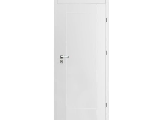 Skrzydło drzwiowe 70P pełne biały tago prawe
