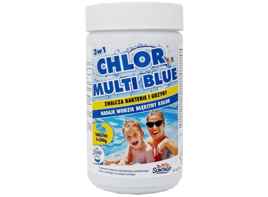 Chlortix multi niebieskie tabletki duże 200 g/1kg Mr.Camp
