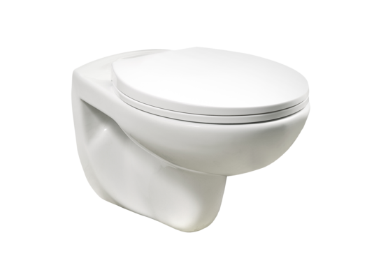 Miska WC podwieszana z deską bezkołnierzowa biała Kerra Doris