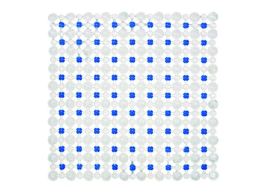 Mata antypoślizgowa simply 45 x 45 cm niebieska