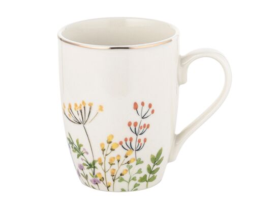 Kubek Silvia kwiatki 320 ml wielokolorowy