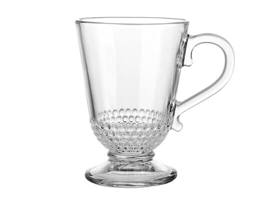 Kubek szklany Verona 320 ml transparentny